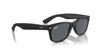 Ray-Ban New Wayfarer RB2132 - Large Black/Blue #colour_black-blue