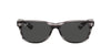 Ray-Ban New Wayfarer RB2132 - Medium Striped Grey/Dark Grey #colour_striped-grey-dark-grey