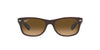 Ray-Ban New Wayfarer RB2132 - Large Transparent Brown/Brown Polarised #colour_transparent-brown-brown-polarised