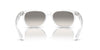 Ray-Ban New Wayfarer RB2132 - Medium Transparent/Clear Grey #colour_transparent-clear-grey