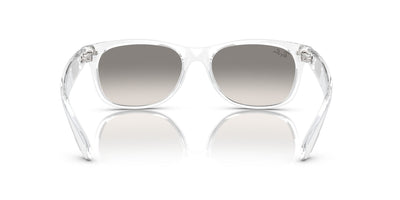 Ray-Ban New Wayfarer RB2132 - Medium Transparent/Clear Grey #colour_transparent-clear-grey