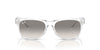 Ray-Ban New Wayfarer RB2132 - Medium Transparent/Clear Grey #colour_transparent-clear-grey