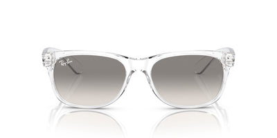 Ray-Ban New Wayfarer RB2132 - Medium Transparent/Clear Grey #colour_transparent-clear-grey