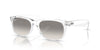 Ray-Ban New Wayfarer RB2132 - Medium Transparent/Clear Grey #colour_transparent-clear-grey