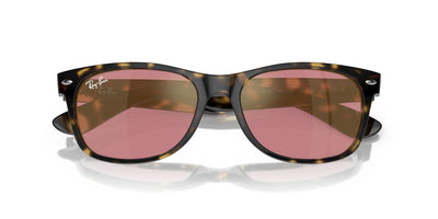 Ray-Ban New Wayfarer RB2132 - Medium Havana/Violet/Gold #colour_havana-violet-gold