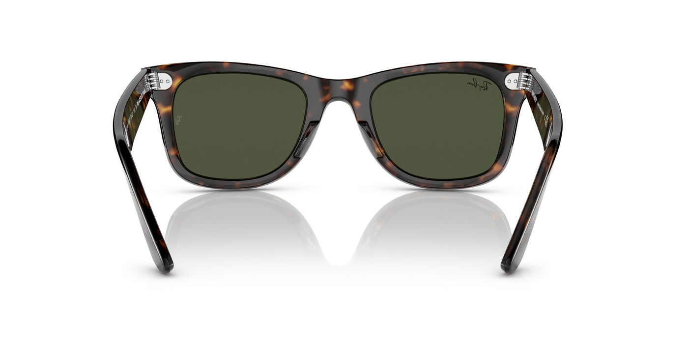 Ray-Ban Original Wayfarer RB2140 - Medium Havana/Green #colour_havana-green