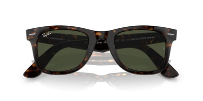 Ray-Ban Original Wayfarer RB2140 - Medium Havana/Green #colour_havana-green