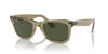 Ray-Ban Original Wayfarer RB2140 - Medium Photo Striped Grey/Green #colour_photo-striped-grey-green