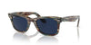 Ray-Ban Original Wayfarer RB2140 - Medium Photo Striped Grey/Clear-Blue #colour_photo-striped-grey-clear-blue