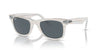 Ray-Ban Original Wayfarer RB2140 - Medium Photo Striped Light Blue/Blue #colour_photo-striped-light-blue-blue