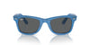 Ray-Ban Original Wayfarer RB2140 - Medium Photo Striped Blue/Dark Grey #colour_photo-striped-blue-dark-grey