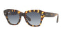 Ray-Ban State Street RB2186 Yellow Havana/Blue Grey Gradient #colour_yellow-havana-blue-grey-gradient