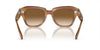 Ray-Ban State Street RB2186 Striped Brown/Clear-Brown #colour_striped-brown-clear-brown