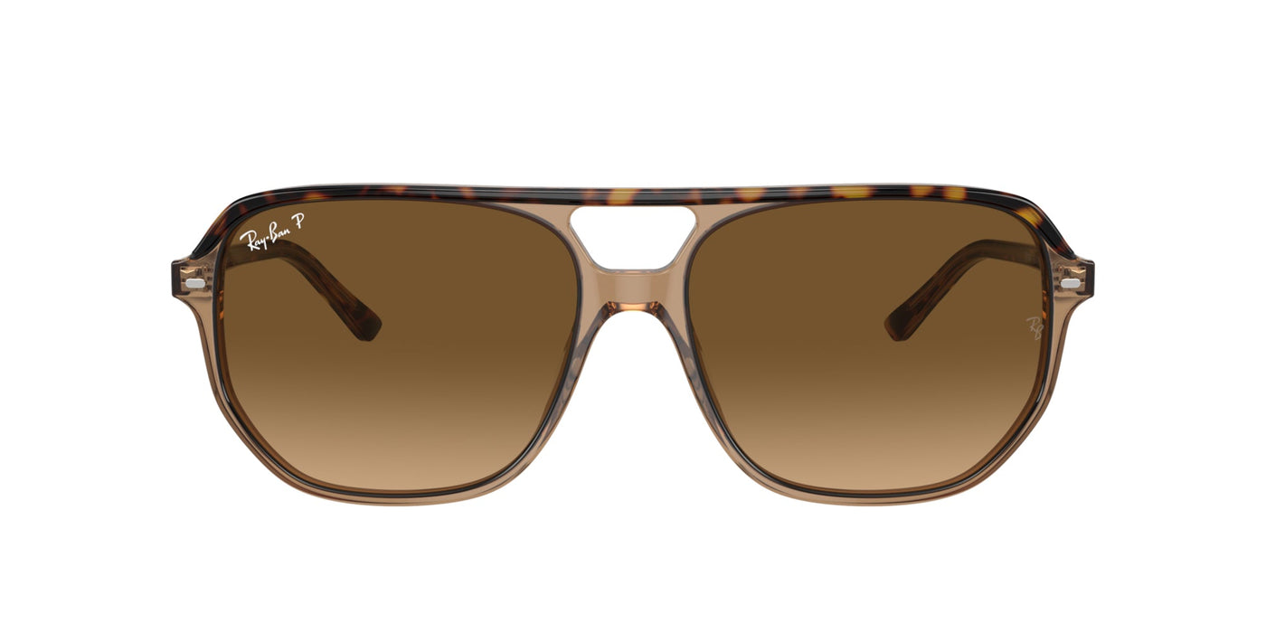 Ray-Ban Bill One RB2205 Havana On Transparent Brown/Brown Polarised #colour_havana-on-transparent-brown-brown-polarised