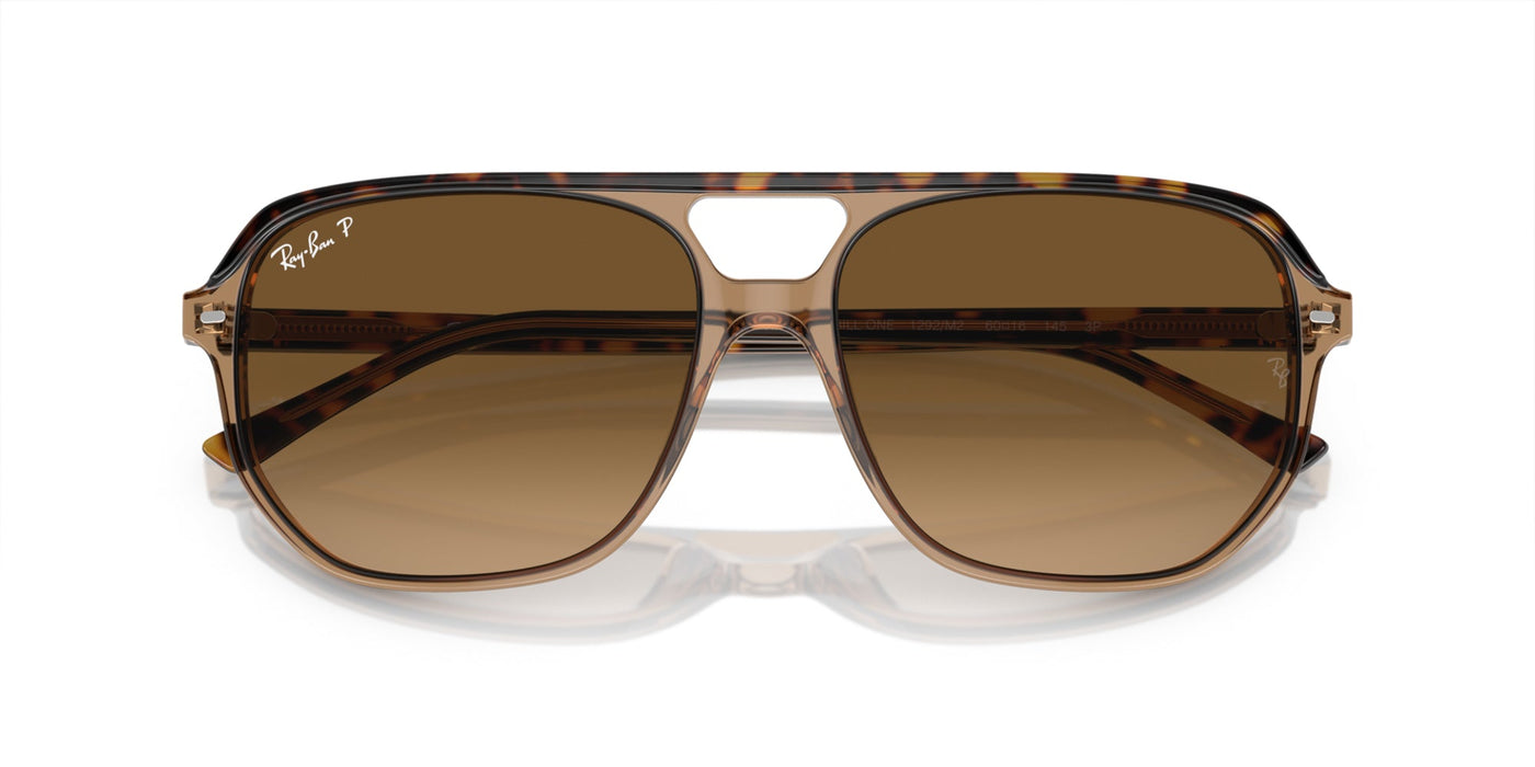 Ray-Ban Bill One RB2205 Havana On Transparent Brown/Brown Polarised #colour_havana-on-transparent-brown-brown-polarised