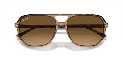 Ray-Ban Bill One RB2205 Havana On Transparent Brown/Brown Polarised #colour_havana-on-transparent-brown-brown-polarised