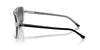 Ray-Ban Bill One RB2205 Black On Transparent/Silver-Blue Polarised #colour_black-on-transparent-silver-blue-polarised