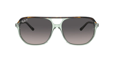 Ray-Ban Bill One RB2205 Havana On Transparent Green/Grey Polarised #colour_havana-on-transparent-green-grey-polarised