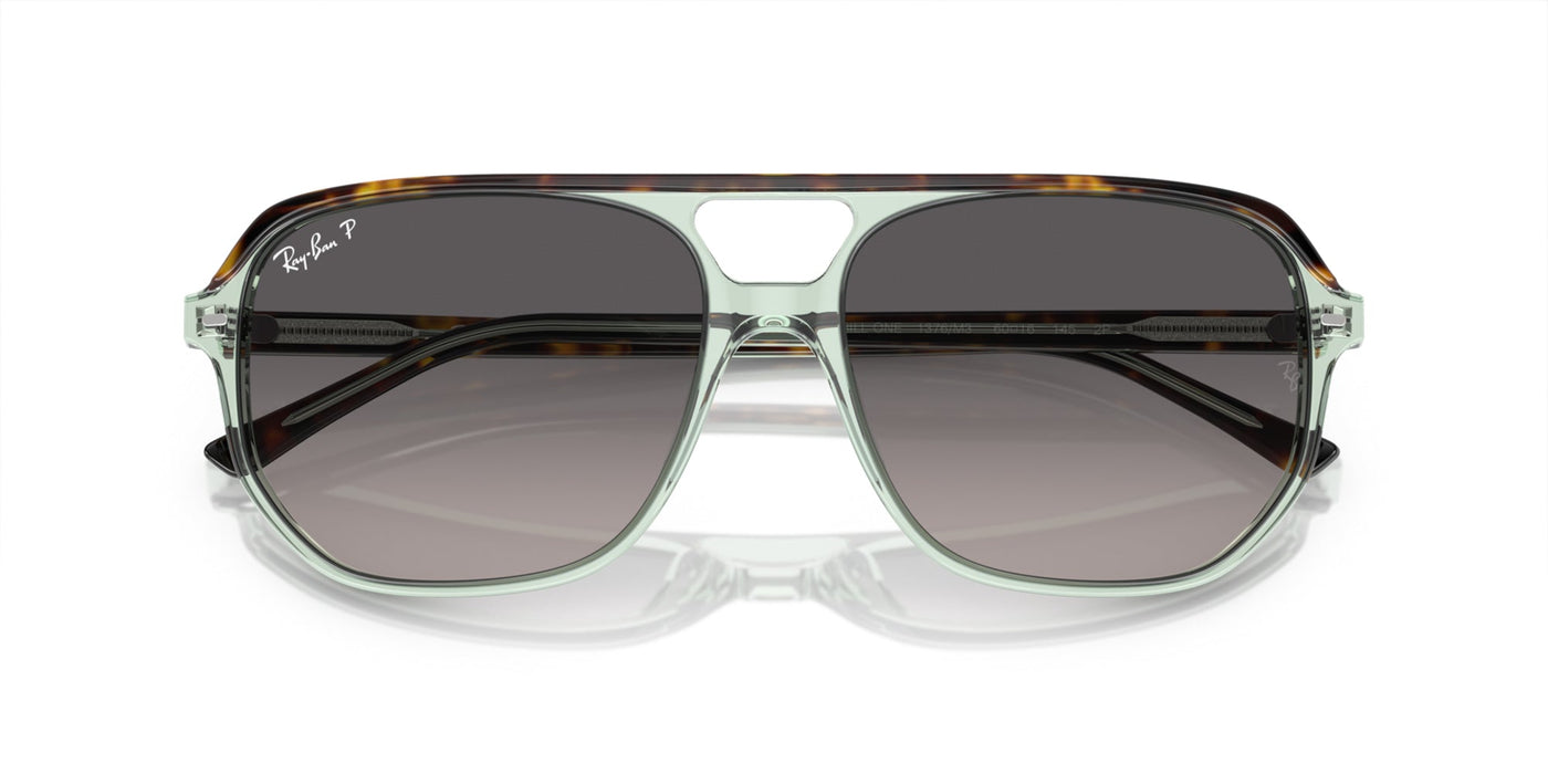 Ray-Ban Bill One RB2205 Havana On Transparent Green/Grey Polarised #colour_havana-on-transparent-green-grey-polarised