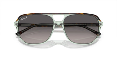 Ray-Ban Bill One RB2205 Havana On Transparent Green/Grey Polarised #colour_havana-on-transparent-green-grey-polarised