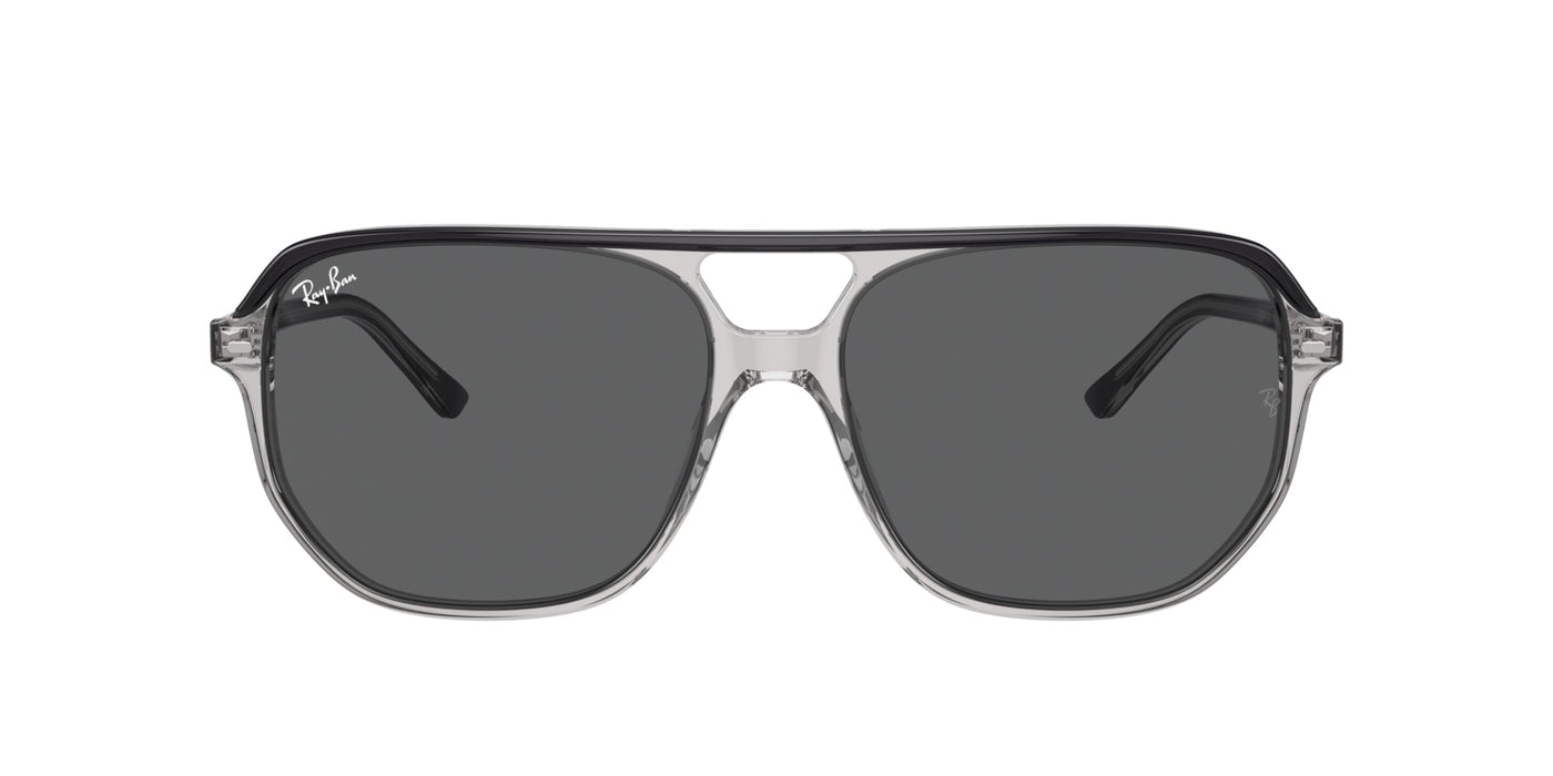 Ray-Ban Bill One RB2205 Dark Grey On Transparent Grey/Dark Grey #colour_dark-grey-on-transparent-grey-dark-grey