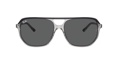 Ray-Ban Bill One RB2205 Dark Grey On Transparent Grey/Dark Grey #colour_dark-grey-on-transparent-grey-dark-grey