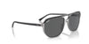 Ray-Ban Bill One RB2205 Dark Grey On Transparent Grey/Dark Grey #colour_dark-grey-on-transparent-grey-dark-grey