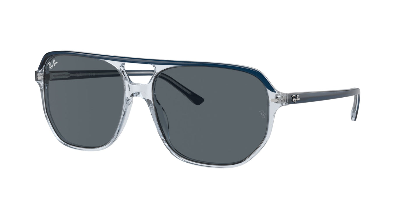 Ray-Ban Bill One RB2205 Blue On Transparent Blue/Blue #colour_blue-on-transparent-blue-blue