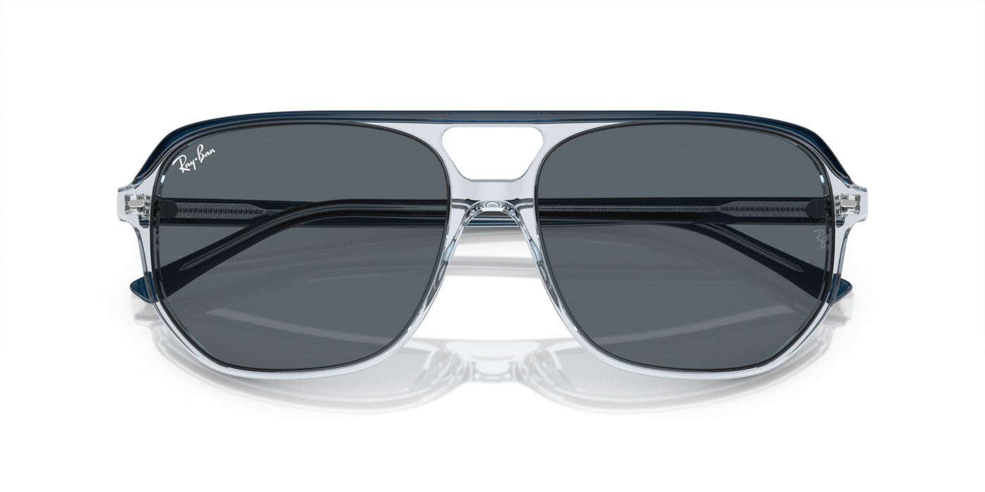 Ray-Ban Bill One RB2205 Blue On Transparent Blue/Blue #colour_blue-on-transparent-blue-blue