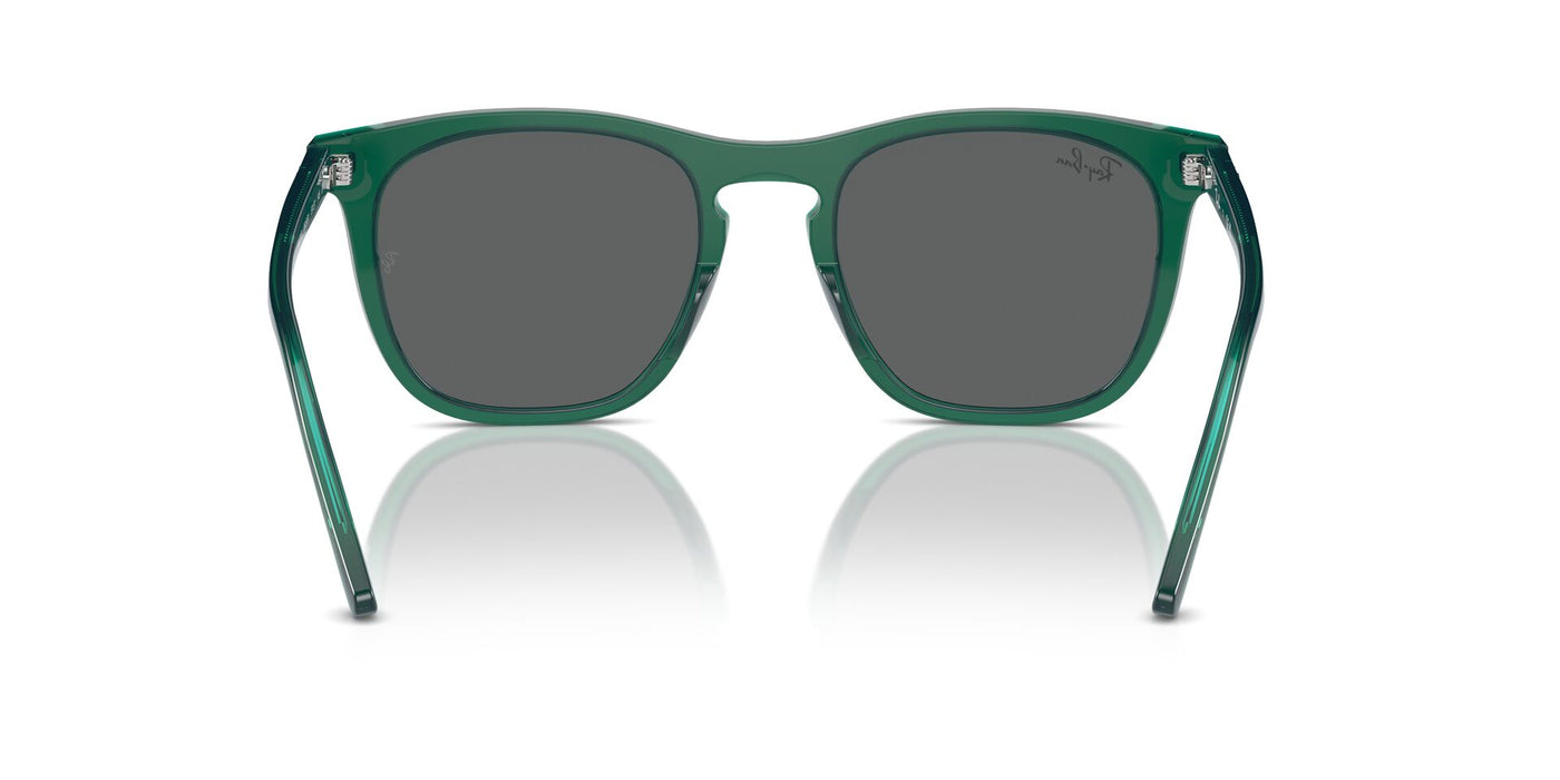 Ray-Ban RB2210 Transparent Green/Dark Grey #colour_transparent-green-dark-grey