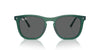 Ray-Ban RB2210 Transparent Green/Dark Grey #colour_transparent-green-dark-grey