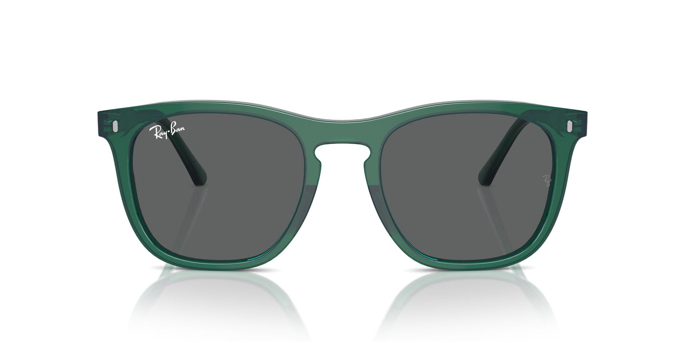 Ray-Ban RB2210 Transparent Green/Dark Grey #colour_transparent-green-dark-grey