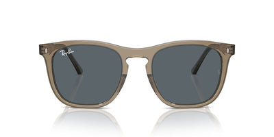 Ray-Ban RB2210 Transparent Brown/Blue #colour_transparent-brown-blue