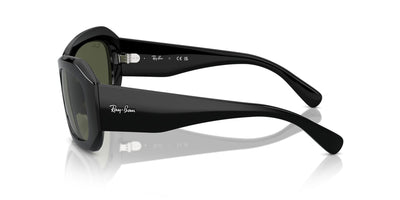 Ray-Ban Beate RB2212 Black/Green #colour_black-green