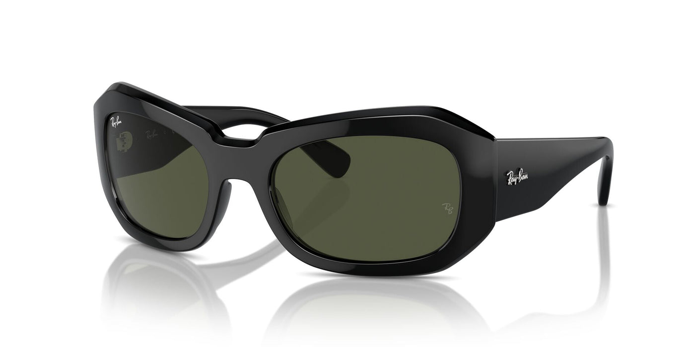 Ray-Ban Beate RB2212 Black/Green #colour_black-green