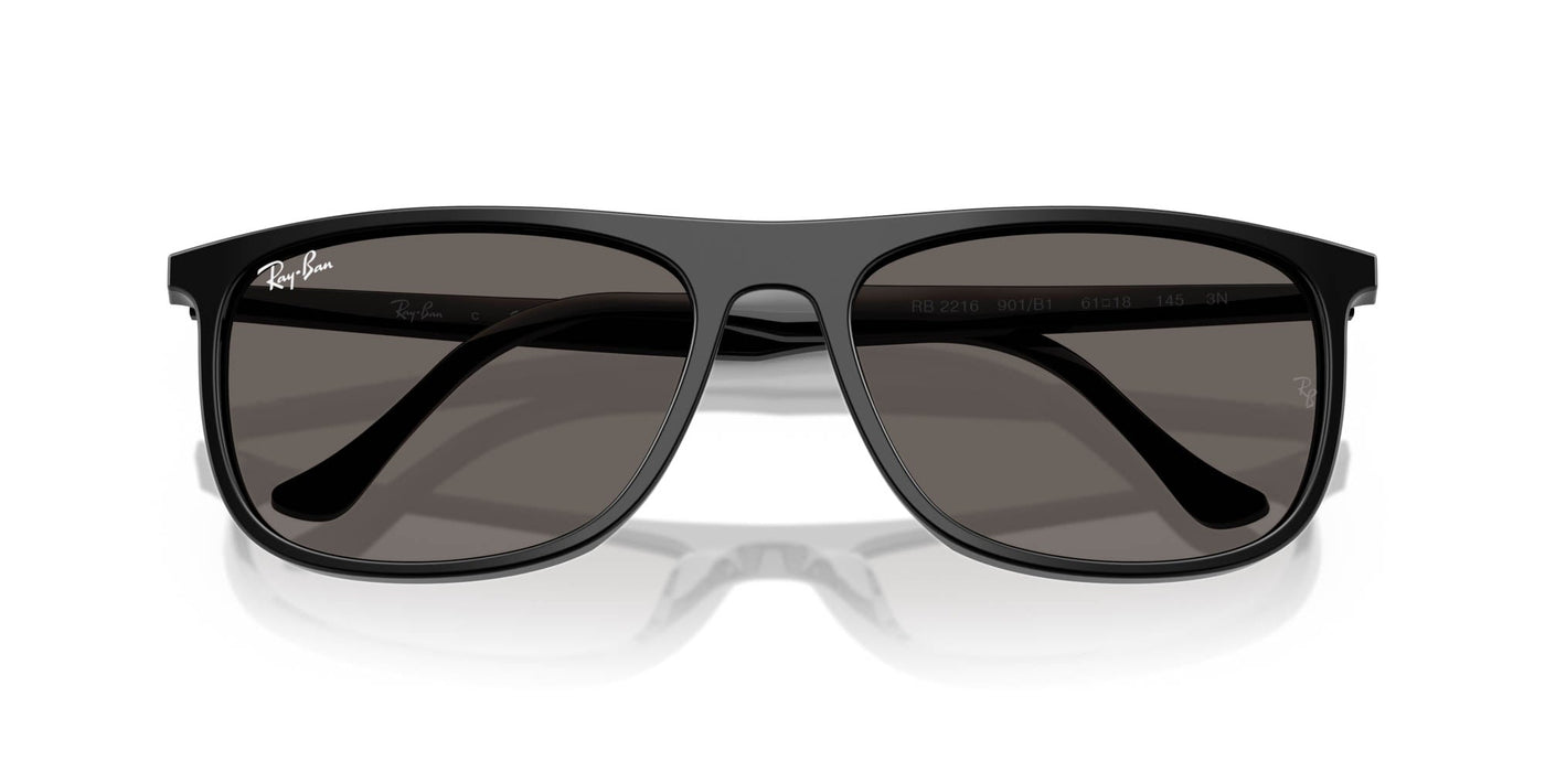Ray-Ban RB2216 Black/Dark Grey #colour_black-dark-grey
