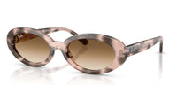 Ray-Ban RB2223#colour_opal-pink-havana-clear-brown-gradient