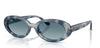 Ray-Ban RB2223#colour_opal-blue-havana-blue-grey-gradient