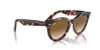 Ray-Ban Wayfarer Way RB2241 Pink Havana/Clear-Brown #colour_pink-havana-clear-brown