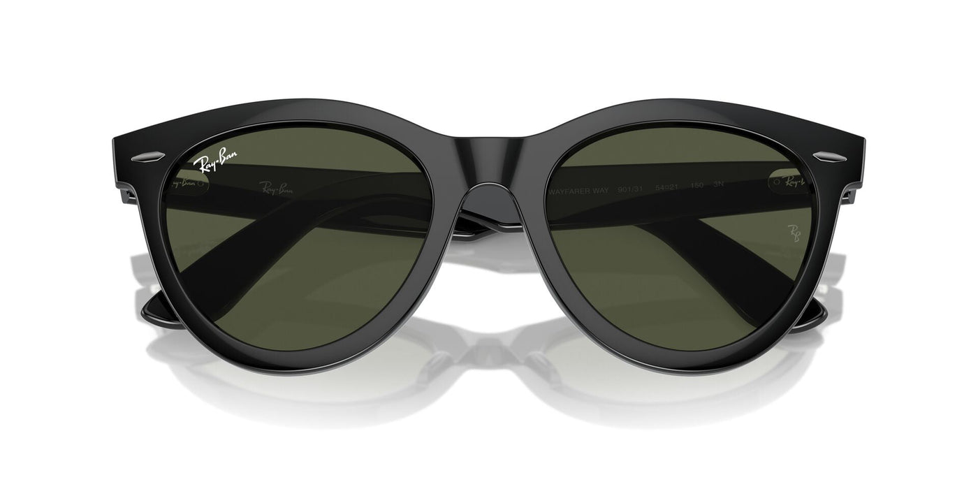 Ray-Ban Wayfarer Way RB2241 Black/Green #colour_black-green