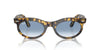 Ray-Ban Wayfarer Oval RB2242 Yellow Havana/Clear-Blue #colour_yellow-havana-clear-blue