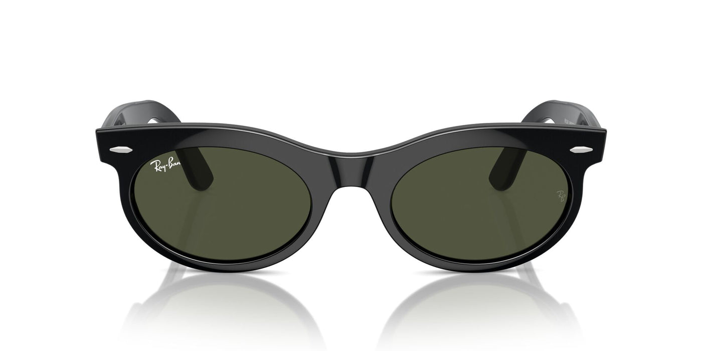 Ray-Ban Wayfarer Oval RB2242 Black/Green #colour_black-green