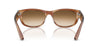 Ray-Ban Mega Balorama RB2289 Striped Brown/Clear Brown Gradient #colour_striped-brown-clear-brown-gradient