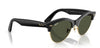 Ray-Ban Clubmaster Way RB2341#colour_black-on-gold-green