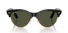 Ray-Ban Clubmaster Way RB2341#colour_black-on-gold-green