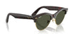 Ray-Ban Clubmaster Way RB2341#colour_red-havana-on-gold-green