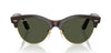 Ray-Ban Clubmaster Way RB2341#colour_red-havana-on-gold-green