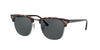 Ray-Ban Clubmaster RB3016 Blue Havana/Blue-Grey #colour_blue-havana-blue-grey