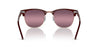 Ray-Ban Clubmaster RB3016 Bordeaux On Rose Gold/Gold-Red Polarised #colour_bordeaux-on-rose-gold-gold-red-polarised