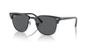 Ray-Ban Clubmaster RB3016 Grey On Black/Dark Grey #colour_grey-on-black-dark-grey